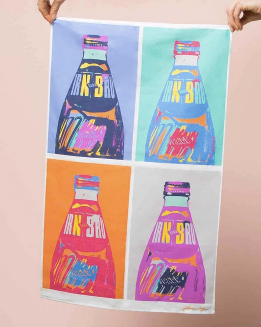 Irn Bru Pop! Tea Towel By Gillian Kyle
