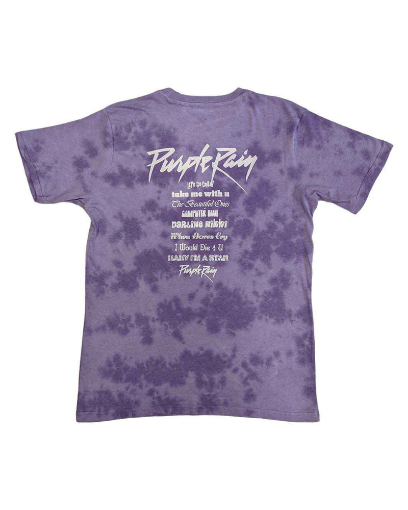 Prince Purple Rain Tie Dye Unisex T-Shirt