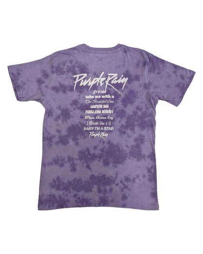 Prince Purple Rain Tie Dye Unisex T-Shirt