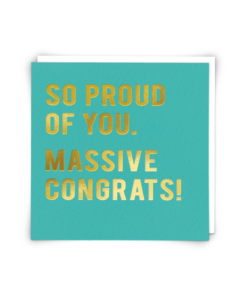 So Proud Greeting Card