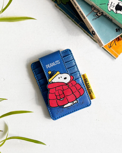 Peanuts Puffa Coat Card Holder