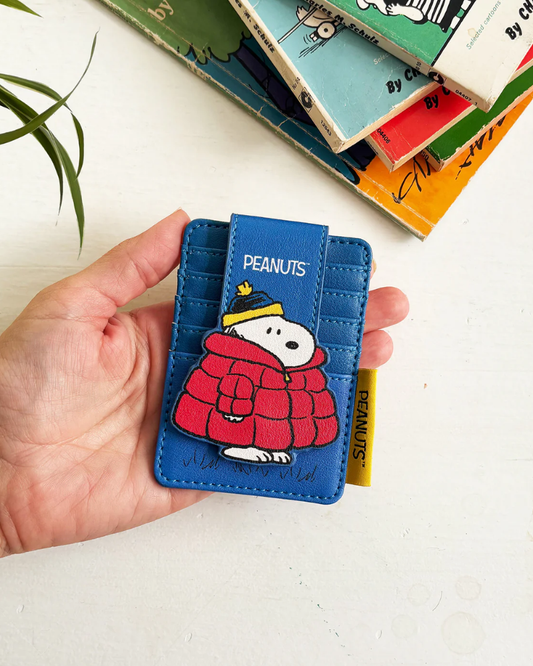 Peanuts Puffa Coat Card Holder