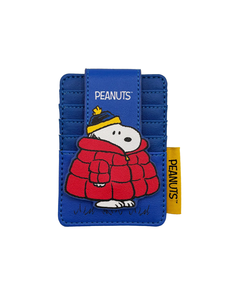 Peanuts Puffa Coat Card Holder
