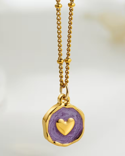 Enamel Charm Necklaces Assorted