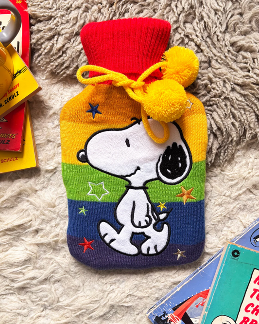 Peanuts Rainbow Snoopy Hot Water Bottle