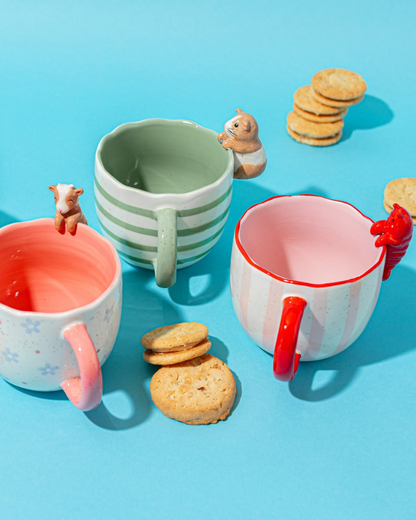 Peeking Lobster Mug