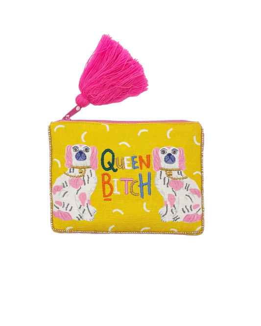 Queen Bitch Zipper Pouch