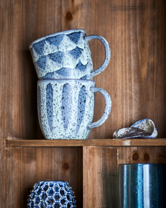 Ramie Stoneware Mug Assorted