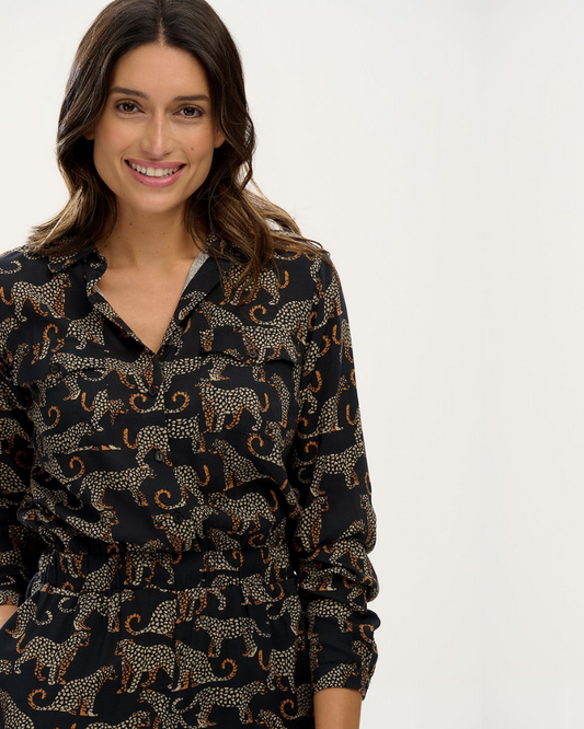 Rimona Leopard Spots Boilersuit Sugarhill Brighton