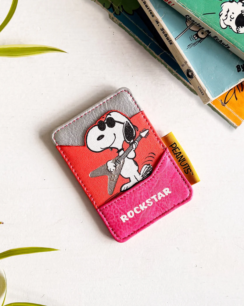 Peanuts Rock Star Card Holder