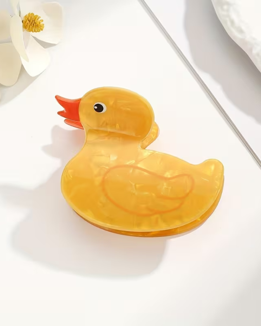 Rubber Duck Hair Claw