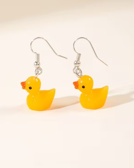 Little Ducky Duck Drop Earrings