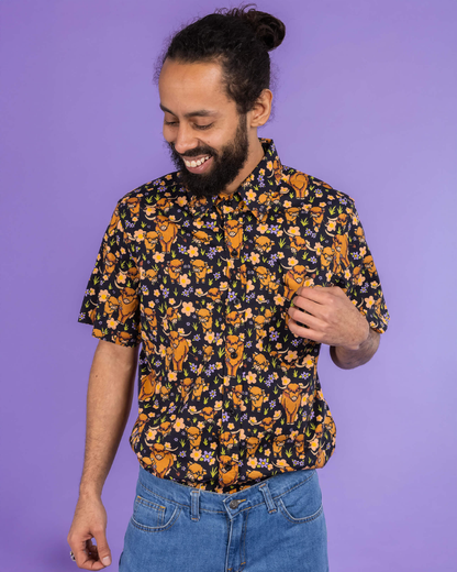 Highland Cow Print Unisex Shirt