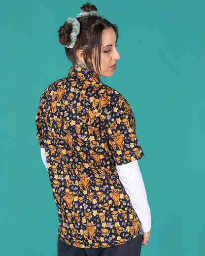 Highland Cow Print Unisex Shirt
