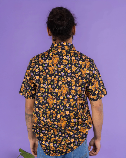 Highland Cow Print Unisex Shirt