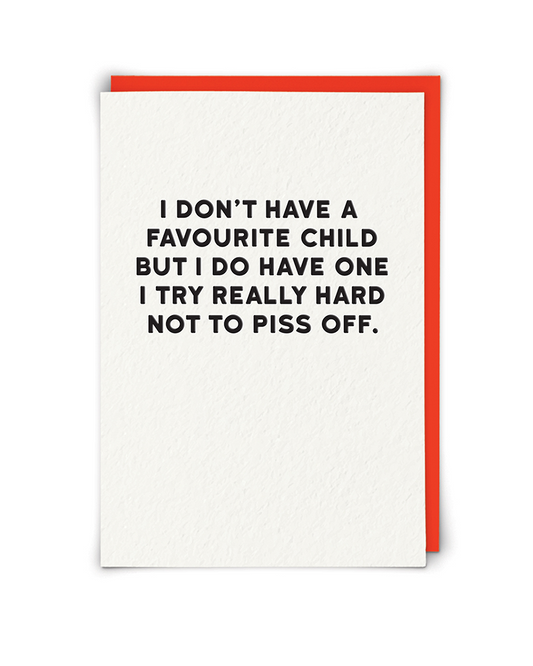Favourite Child Greeting Card