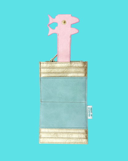 Tide Fold-Over Fish Purse