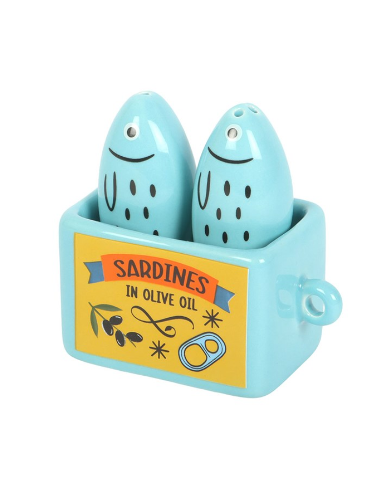 Sardines In Tin Salt And Pepper Set