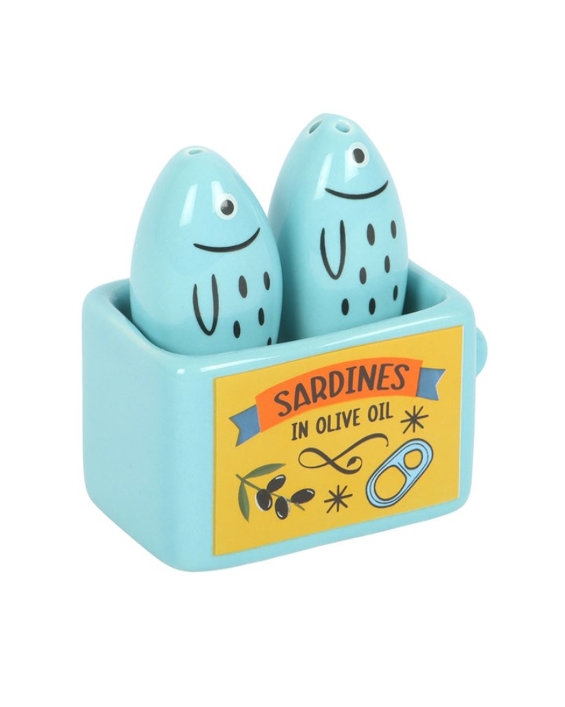 Sardines In Tin Salt And Pepper Set