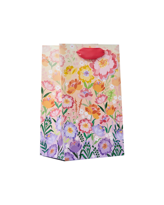 Floral Ombré Gift Bag