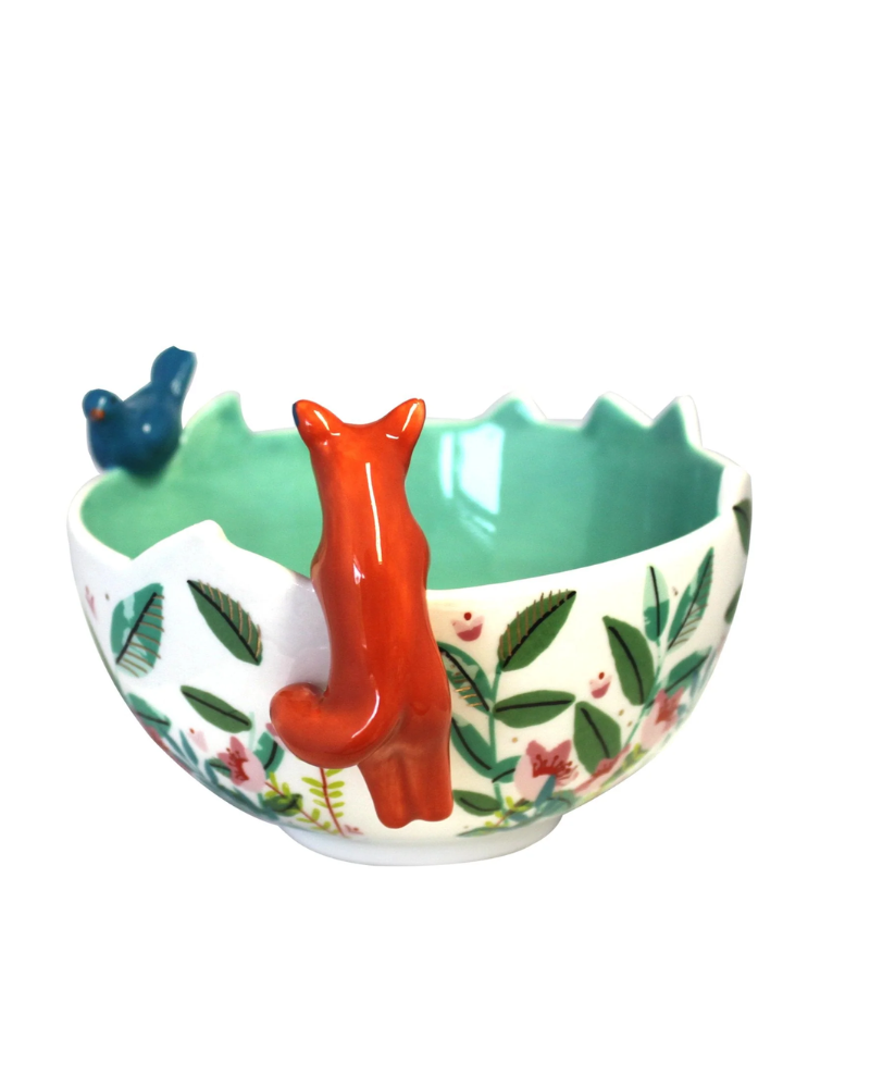 Secret Garden Fox Trinket Bowl