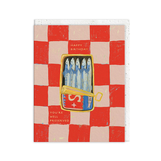 Well Preserved Greeting Card With Seedlings Envelope