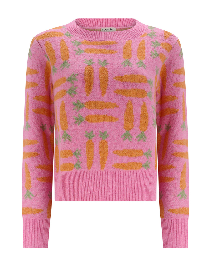 Selena Fluffy Carrots Jumper