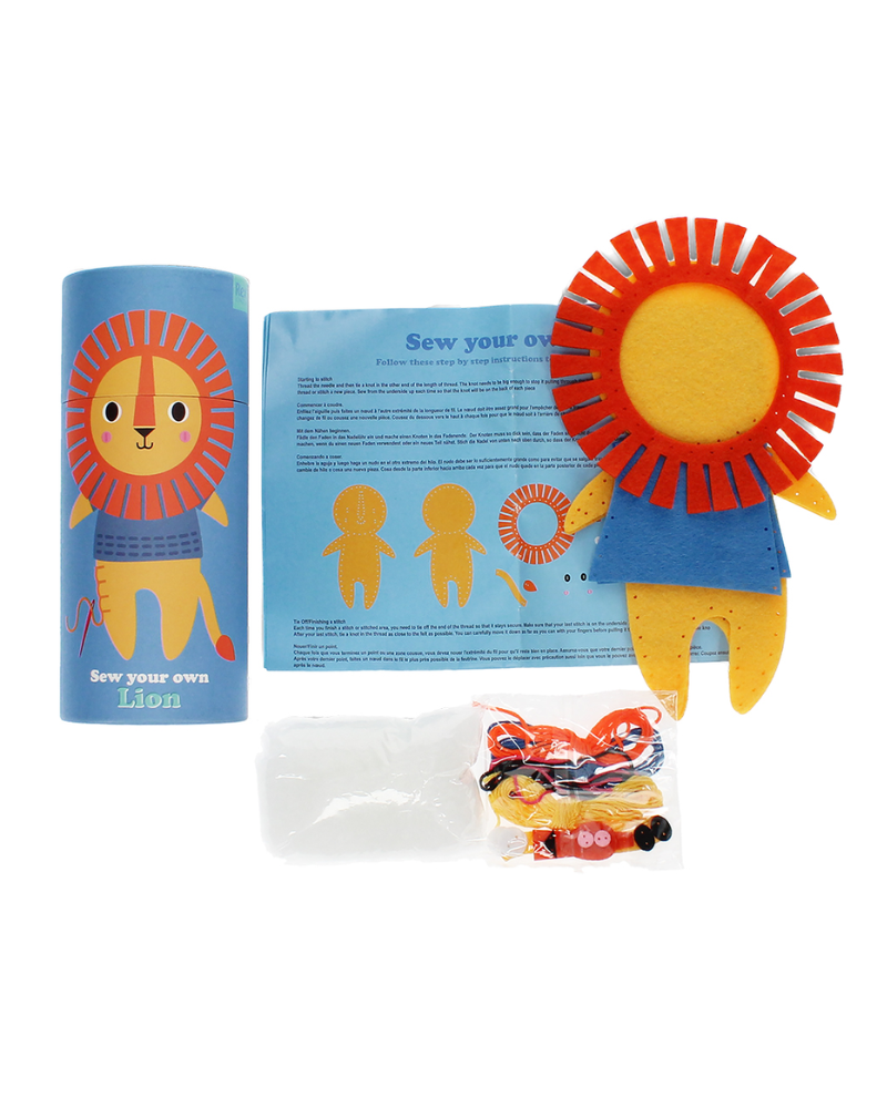 Sew Your Own Lion Craft Kit