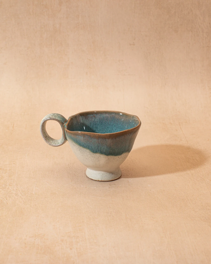 Colette Ceramic Tea Cup in Assorted Colours