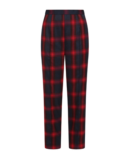 Simone Checked Trousers
