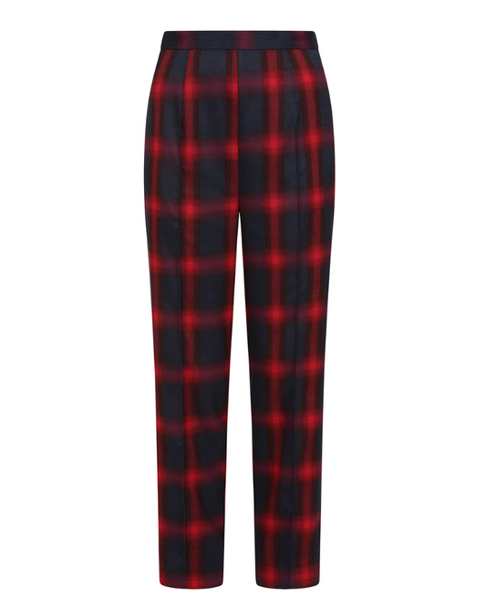 Simone Checked Trouser