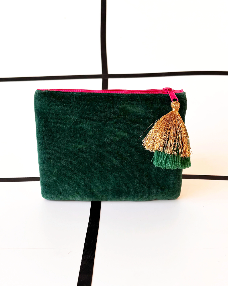 Small Talk Somewhat Sweary Beaded Purse Pouch