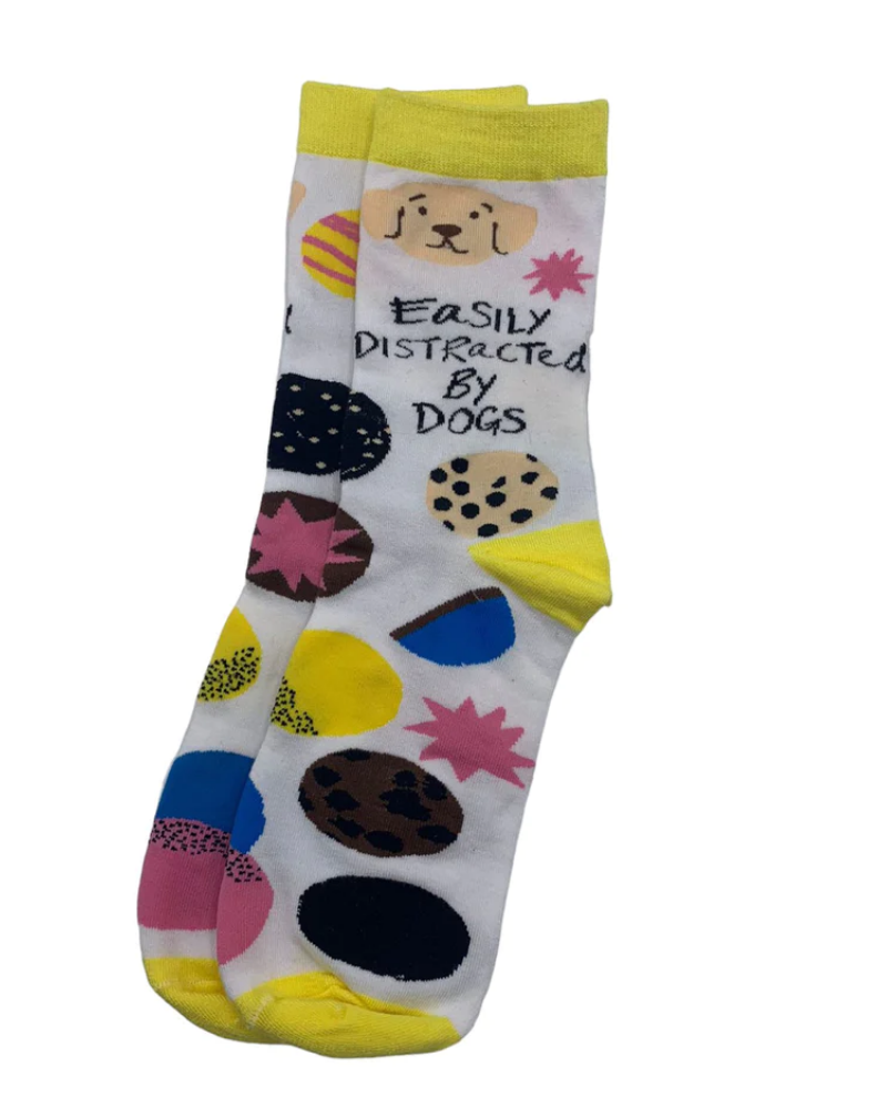 Small Talk 'Distracted by Dogs' Socks