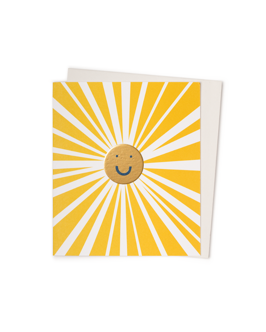 Sunny Smiley Greetings Card