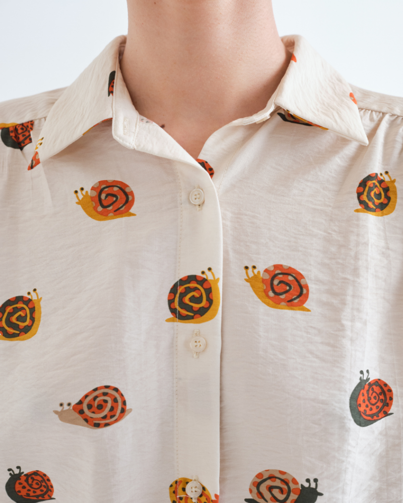 Snail Print Shirt