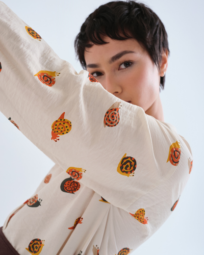 Snail Print Shirt