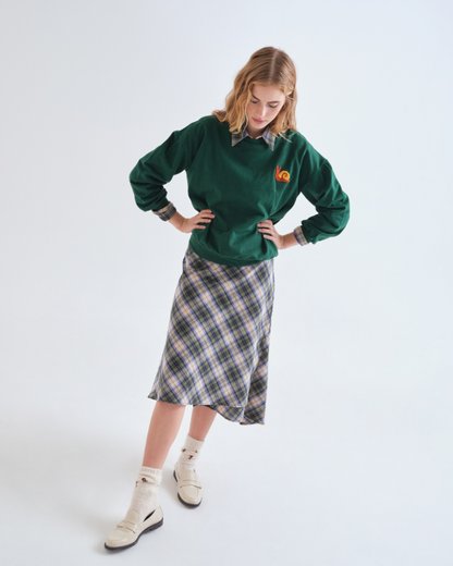 Snail Tufted Sweatshirt