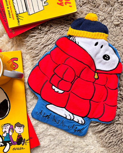 Peanuts Snoopy Puffa Jacket Hot Water Bottle