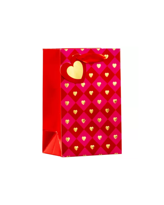 Partisan Hearts Foiled Gift Bag