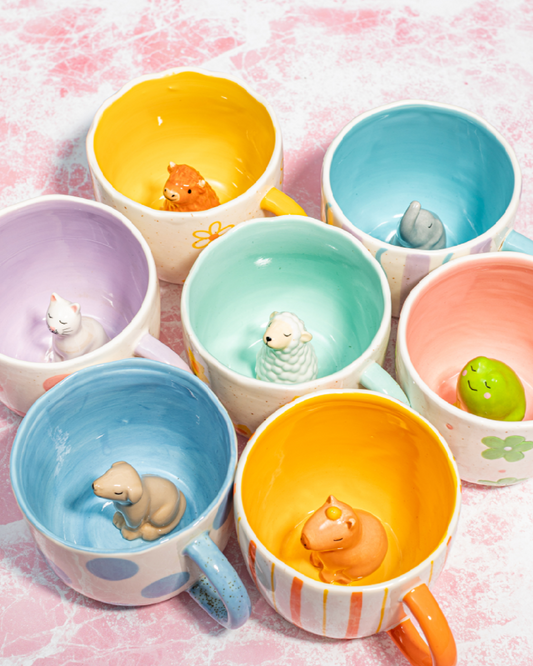 Surprise Hidden Gingerbread Man Mug