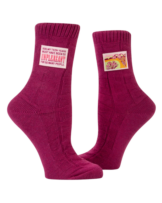 Teen Years Women's Tag Socks