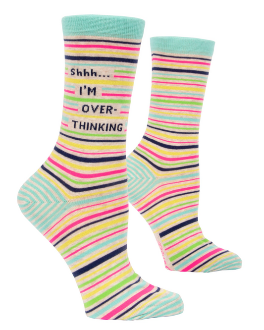 Shhh... I'm Overthinking Women's Socks
