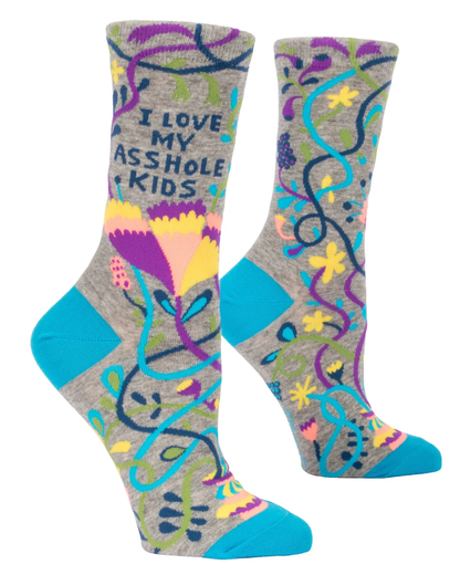 I Love My Asshole Kids Women's Socks