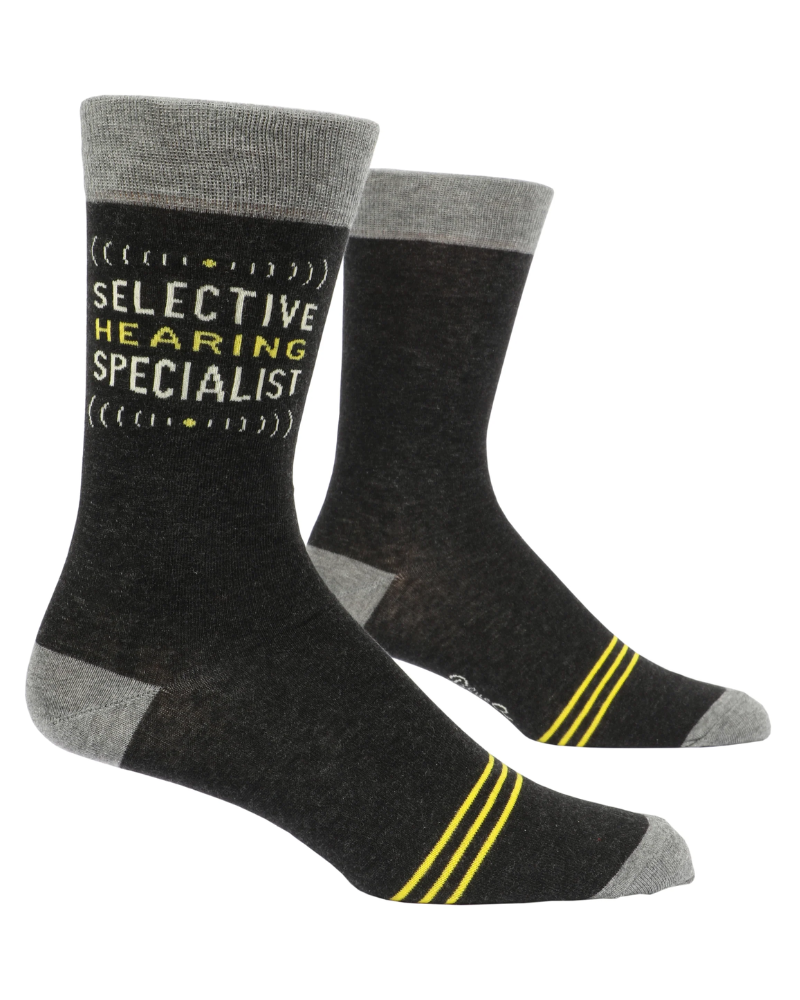 Selective Hearing Specialist Men's Socks