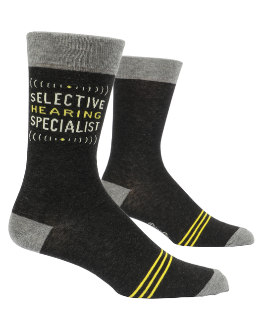 Selective Hearing Specialist Men's Socks