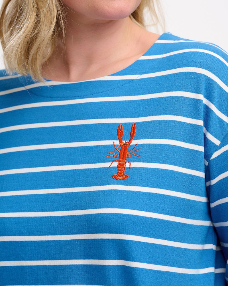 Billie Breton Lobster Stripe Top