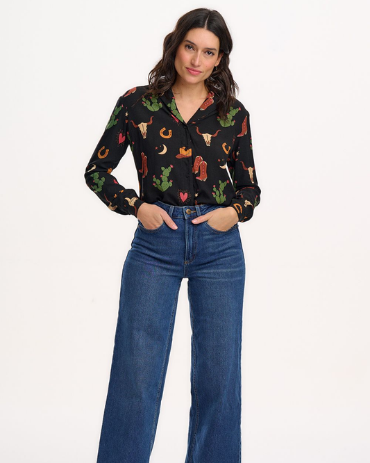 Micah Revere Cowgirl Shirt By Sugarhill Brighton