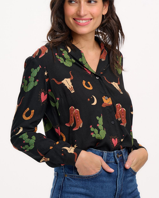 Micah Revere Cowgirl Shirt By Sugarhill Brighton