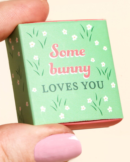 Bunny Tiny Ceramic Token In Matchbox