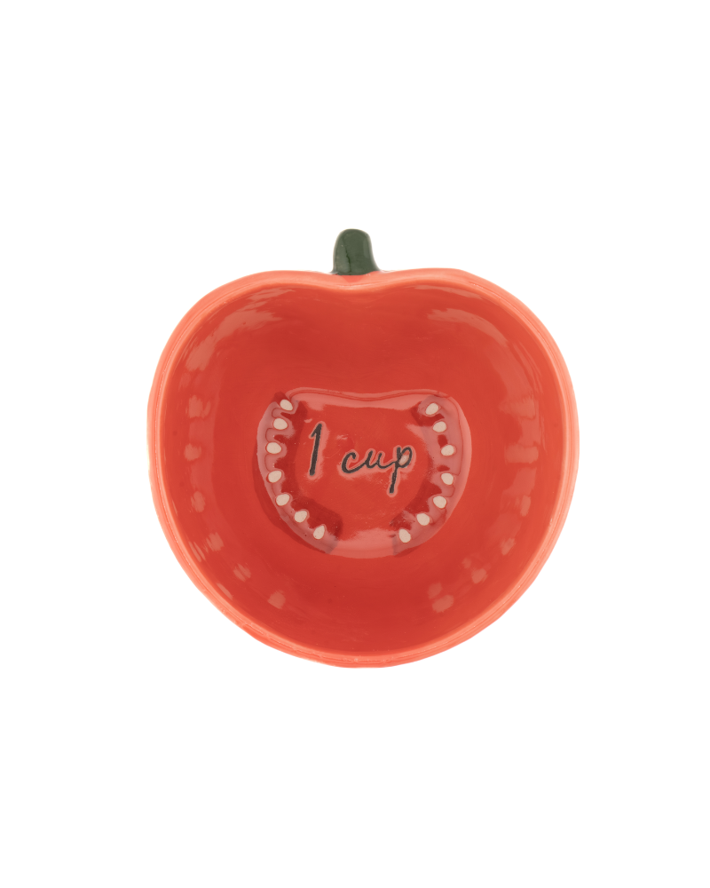 Tomato Shaped Measuring Bowls Set of 4
